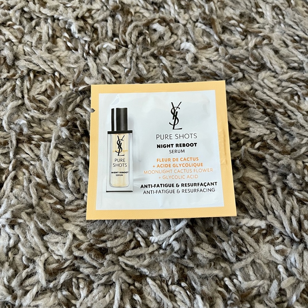 Bundle of YSL Nu Glow in Balm, Light Up Serum, Night Reboot Serum Travel Samples - Picture 11 of 13